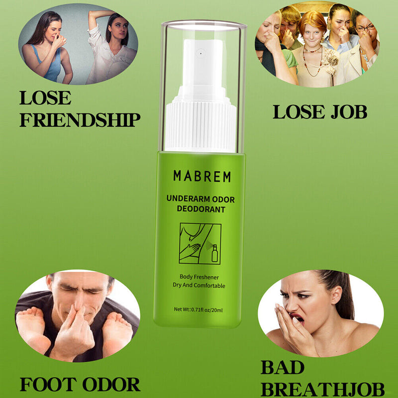 Antiperspirant Liquid Lasting Refreshing Deodorant Underarm Product for Unise