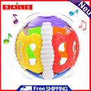 Soft Rubber 0-1Y Baby Rattles Little Loud Bell Ball Grasping Puzzle Toys