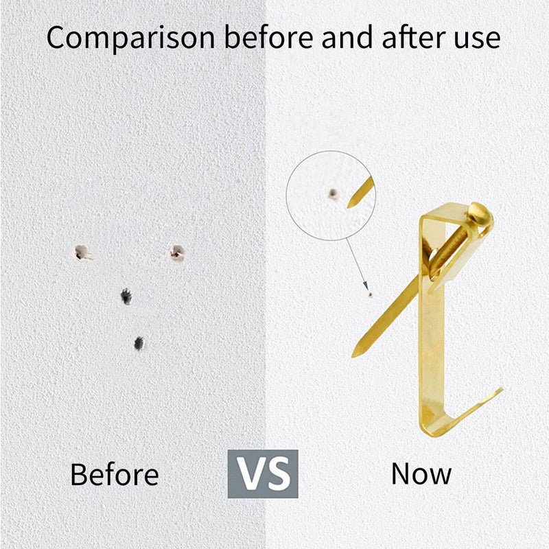 Picture Hangers 50pcs Photo Frame Hooks with 50pcs Nails Wall Hanger Newly