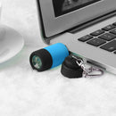 LED Mini Flashlight Portable Key Chain Outdoor Camp Hiking Torch (Sky Blue)