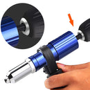 Electric Rivet Gun Adapter Blind Rivet Nut Drill Converter Insert Nut (A) Newly