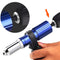 Electric Rivet Gun Adapter Blind Rivet Nut Drill Converter Insert Nut (A) Newly