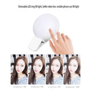 LED Selfie Ring Light Mobile Phone Mini Photo Fill Lights Makeup Lightings Lamp