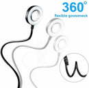 Clip On Desk Lamp LED Flexible Arm USB Dimmable Study Reading Table Night Light