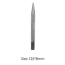 Automatic Centre Punch Anti Slip Knurling Handle Steel Metal Drill Tool