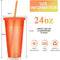 #A Sequin Glitter Cup 10pcs PP Water Cup (10 Colors)