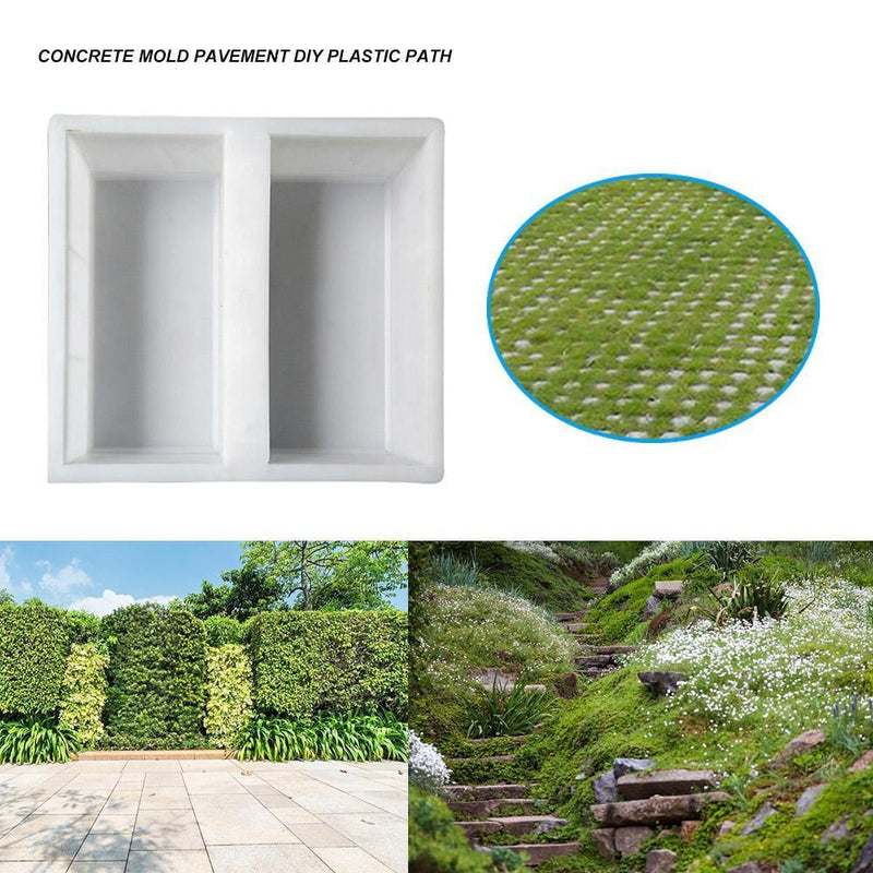 Garden Path Maker Brick Cement Paving Mold Courtyard Road Concrete Pavement