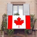 Fabric Canada Flag Canadian National Banner Single-sided Printing Maple Leaf