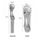 Multifunctional Barber Comb Portable Durable Beard Cleaning Comb Men Accessories