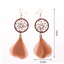 FHTYJ Wall Hanging for Party, Ethnic Women, Dream Catcher, Flumbling Hook Earri