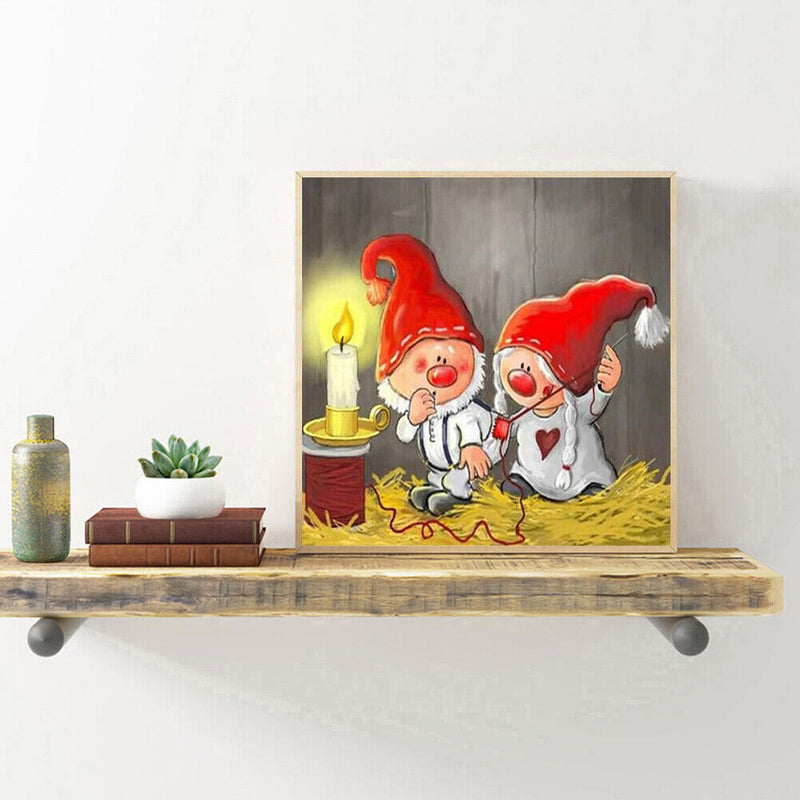 Christmas Goblin 5D DIY Full Drill Diamond Painting Pictures Rhinestone Mosaic