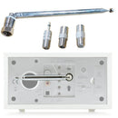 FM Antenna 75 Ohm F Type Male Plug For Home Radio Stereo Signal I4Z3 L7R2