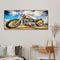 Motorcycle Oil Paint By Numbers DIY Handpainted on Canvas Wall Picture Unfr