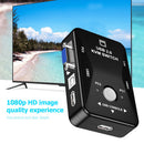 HW1701 Manual KVM Switch 2 in 1 Out VGA Splitter Box for Keyboard Mouse Monitor