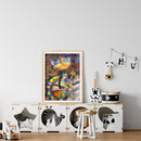 5D Diamond Painting DIY Color Cat Animal Kits Full Round Drill Rhinestone Newly