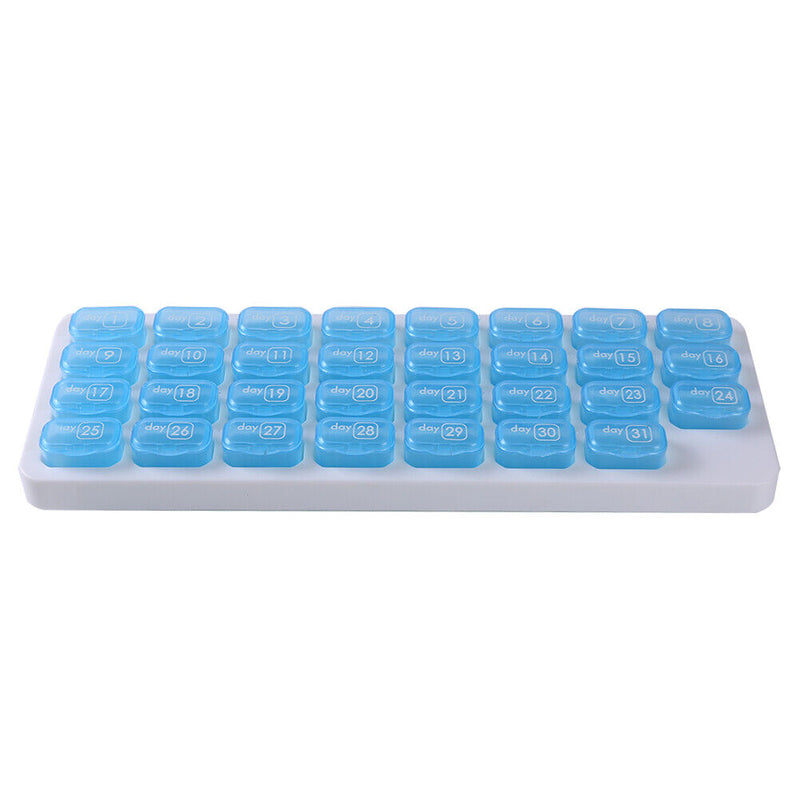 31 Grids Pill Holder Pill Case Storage Box Plastic Tablet Medicince Contain