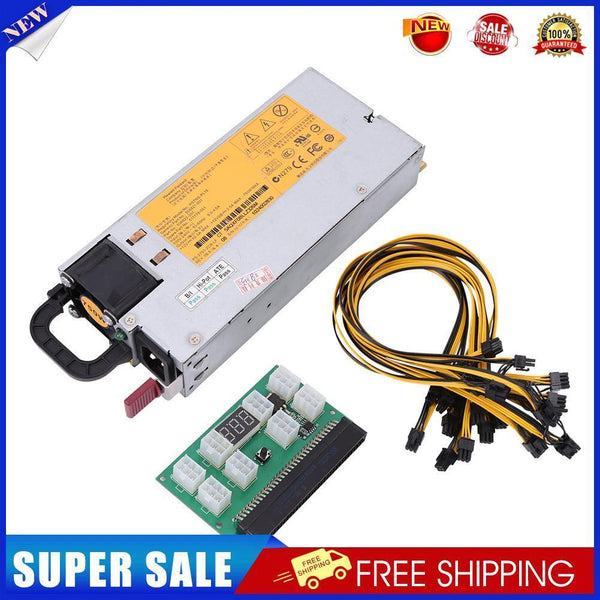 750W Server Power Supply with Breakout Board+Cables HSTNS-PL18 DPS-750RB A