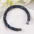 Crystal Cuff Bracelet Opening Bangles Women Girl Fashion Charm Jewelry Gift