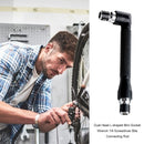 L-Shaped Double Head 1/4-Inch Socket Wrench Clamp Screwdriver Home Hand Tools