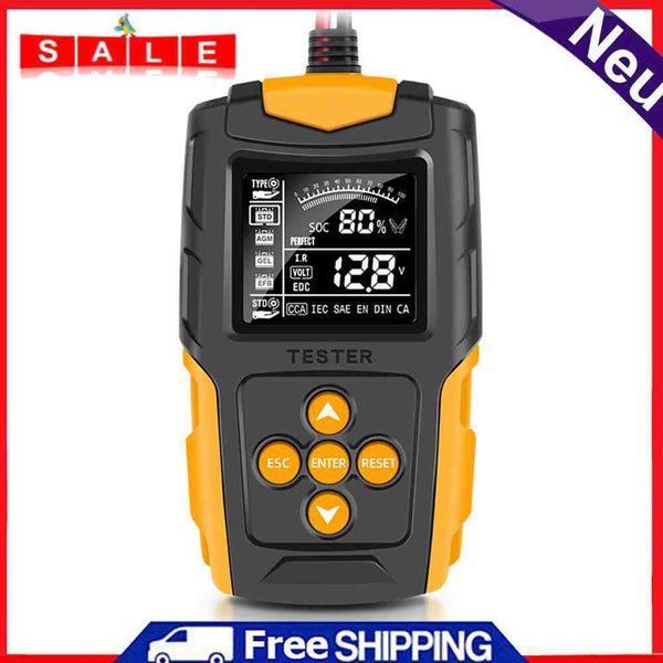Car Lead Acid Battery Tester Gel AGM WET CA SLA Battery Analyzer Diagnostic Tool