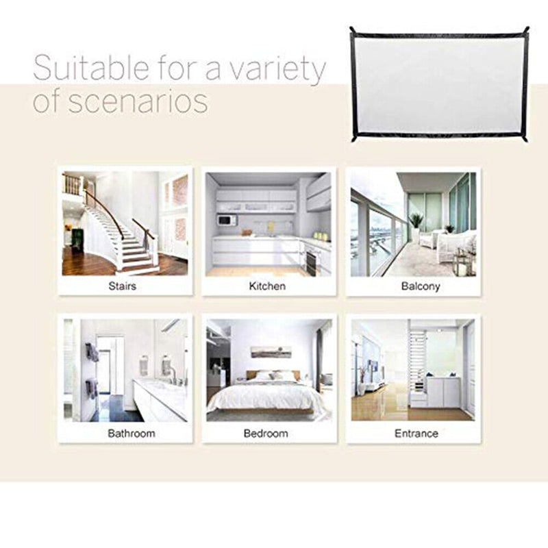 Pet Isolated Fence Indoor Portable Dog Safety Barrier (without Zipper S) Newly