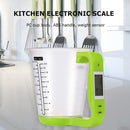 Electronic Measuring Cup Kitchen Scales Digital Measurement Cups (Green)