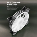 COOLMOON 12cm PWM PC Case Cooling Fan Desktop Chassis ARGB CPU Radiator Heatsink