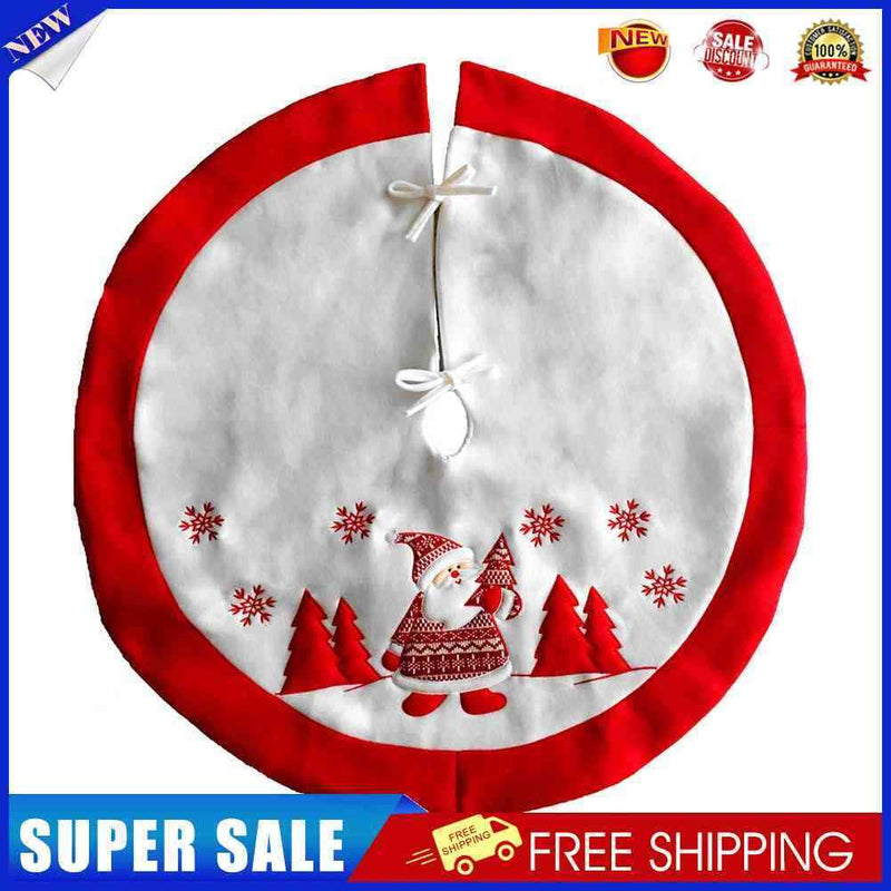 #A Christmas Tree Skirt Party Supplies Xmas Tree Pad for Living Room Bedroom G