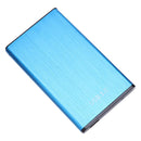 USB 3.0 Hard Disk Case External Enclosure Box for 2.5 inch HDD SSD (Blue)