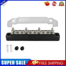 Bus Bar Power Distribution Block Car Terminal Block Studs for Car Boat (Bla