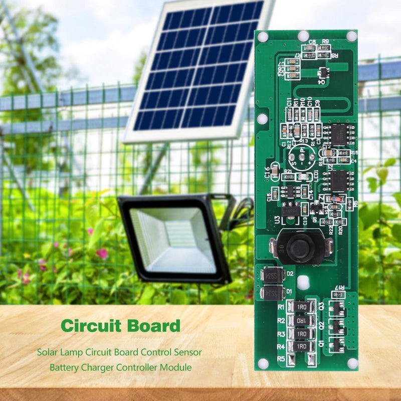 Solar Lamp Circuit Board Control Sensor Battery Charger Controller Module