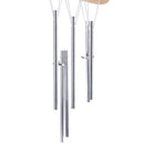 Happy Metal White Wind Chime Garden Home Decor Birthday Gift