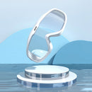 Swimming Glasses Waterproof Anti-fog Adults Diving Goggles (Clear White) Newly