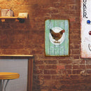 Chicken Tin Plate Retro Metal Sign Home Decor Wall Cafe Iron Painting Crafts