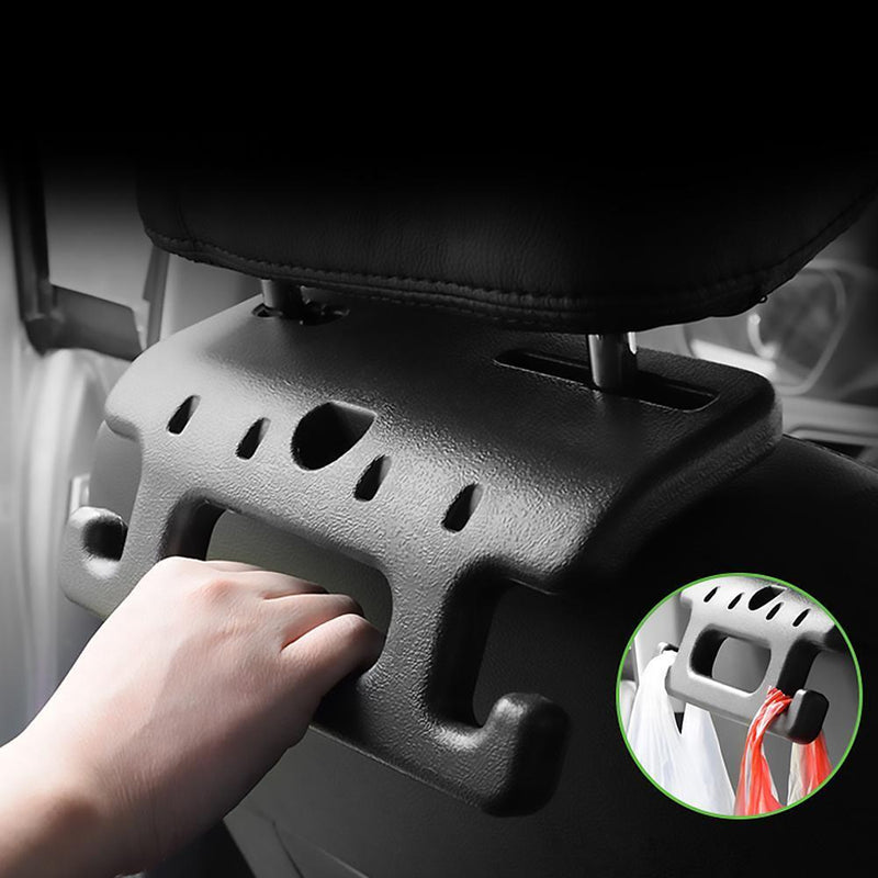 Car Seat Headrest Hanger Car Hook Safety Handrail Car Seat Back Hook for Bag