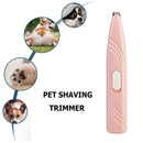 Dog Hair Trimmer Electric Foot Hair Cutter Shaving Grooming Machine (Pink) Newly