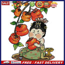 Partial Cross Stitch 14CT Cotton DIY Everything Goes Well Embroidery Kits Crafts