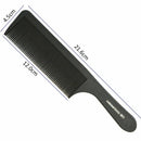 Plastic  Hairdressing Detangling Salon Styling Tool Flattop Hair Cutting Comb