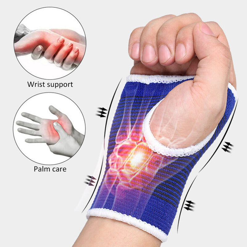 Wrist Hand Support Comfortable Bandage Palm Glove Elastic Brace Sleeve Gym