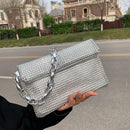 Fashion Rhinestones Shoulder Crossbody Bag Shiny Female Purse Handbag (1)