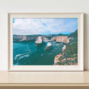 Acrylic Painting By Numbers DIY Waterfall Lake Drawing Hand Painted Wall Picture