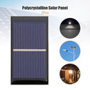 0.5V 0.3W Solar Cell Polycrystalline DIY Solar Panel System Charger Epoxy Plate