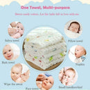 6-layer Cotton Children's Face Wash Towel Baby Feeding * 25 Towel 50cm U5W9 U4P4