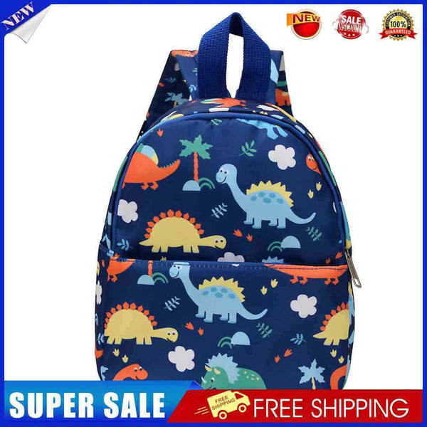 #A Children Cartoon Dinosaur Backpack Kindergarten Preschool Toddler Boys Ruck