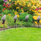2pcs LED Solar Light Owl Outdoor Yard Lawn Stakes Lamp Home Garden Decoration