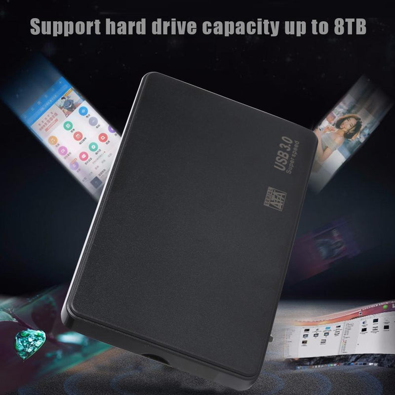 USB3.0 to SATA3 Support 8TB HDD 2.5inch HDD Case 6Gbps Hard Drive Enclosure