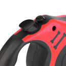 Retractable Dog Leash Automatic Cat Traction Rope Pet Supply (5m Red) Newly