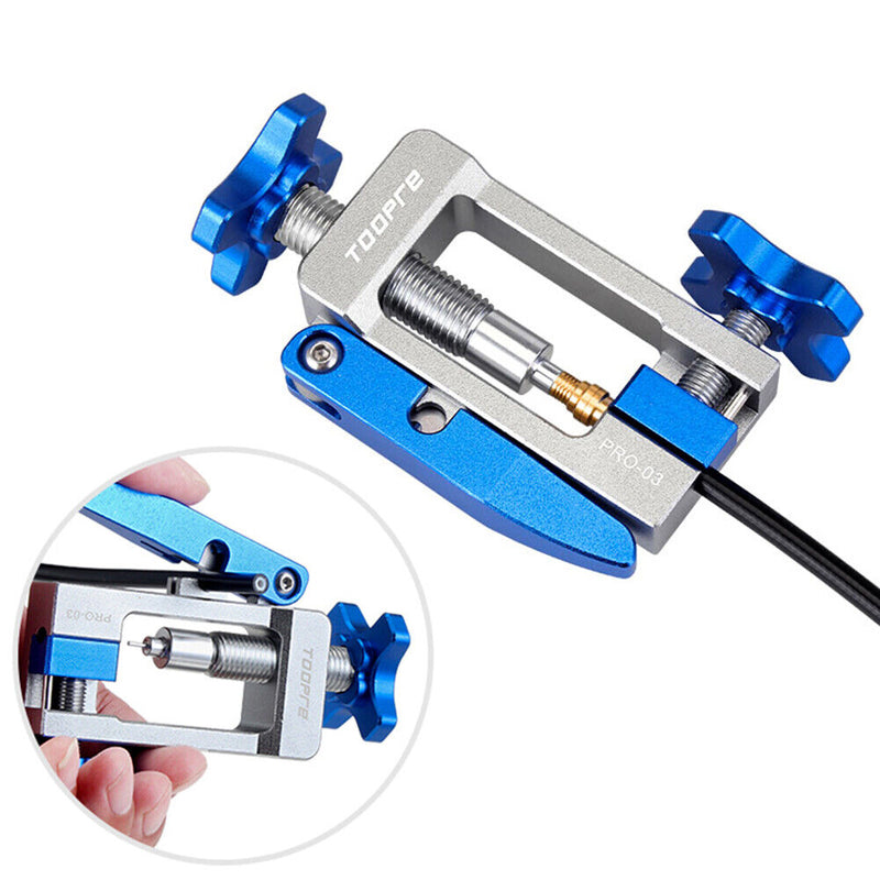 MTB Road Bike Brake Oil Needle Press Installation Tool Hose Cutter (Metal) Newly