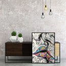 Body Parts Frameless Picture Oil Paint By Numbers Hand Painted Picture for Ho