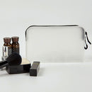 Zipper Portable Large Capacity Cosmetic Pouch Toiletry Bags Wash Bag Makeup Bag